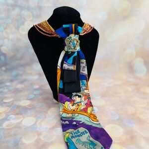 Ralph Marlin Cartoon Adventure Necktie